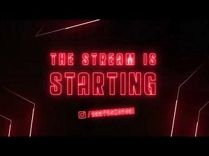 Animated Live Twitch Stream Screens Design Package | Stream Starting Soon Template |