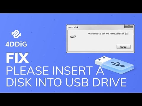 (6 Ways) How To Fix Please Insert A Disk Into USB Drive Error| Fix Insert a Disk into Removable Disk