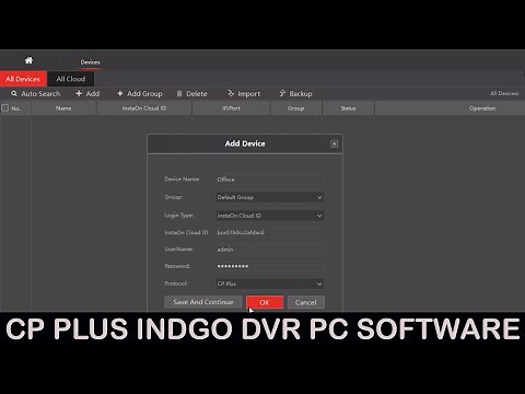 CP Plus Indigo Desktop Software cVMS-2000 | CP PLUS PC SOFTWARE