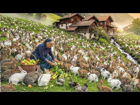 Rabbit Paradise – Farmers Breed Millions of Rabbits for Meat in Stunning Countryside
