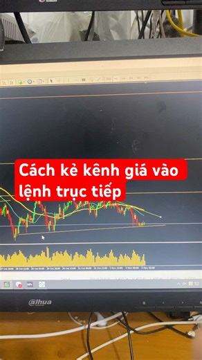 How to draw a price channel to enter a buy order #trading #trendline#alinguyenforex #forex # #tra...