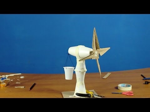 DIY Wind Turbine or Windmill: Fun and Educational Hands-On Activity Project for Kids in Grades 3-5