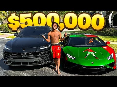 Inside iShowSpeed's NEW $500,000 Car Collection!