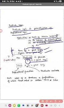 Discrete Mathematics: What is a Predicate Logic? #AKTU