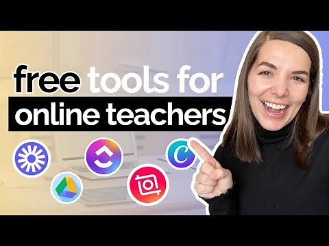 5 FREE Tools EVERY Online Teacher Should Be Using | Free Teach Online Setup Tools!