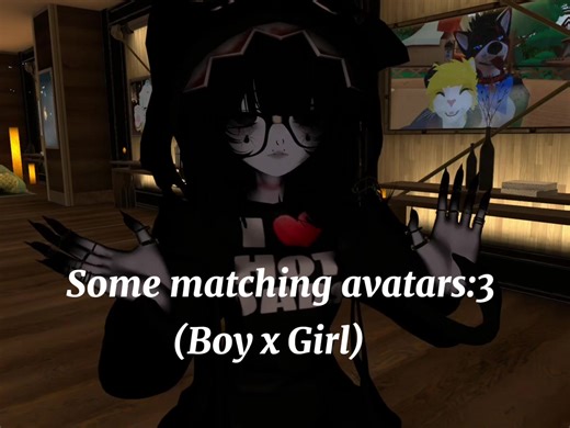Matching Avatars in VRChat: Boy & Girl Versions