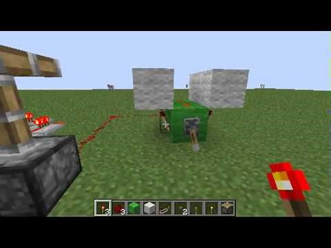 Minecraft Tutorial - Fast/slow Redstone Clocks