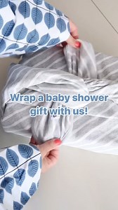 Wrap a baby shower gift with us! Looking for the perfect baby shower gift ideas? All you need is a baby blanket, the best baby shower gifts, and a cute gift box. Watch our step-by-step video on wrapping a baby shower gift and get inspired with our top baby shower gift ideas! 🥰 Baby shower gift ideas for a newborn baby: Soft baby clothes: Onesies, trousers, and baby grows are always a great choice. Baby socks: Keep those tiny feet warm and cozy. Baby hat and bibs: Choose soft, breathable fabrics