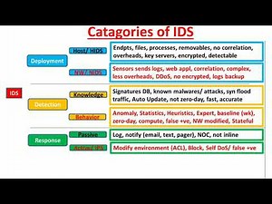 Types of Intrusion Detection Systems (IDS)