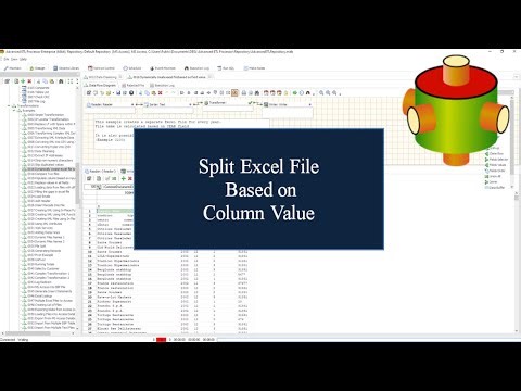 Split Excel File into multiple workbooks based on column value | Advanced ETL Processor Tutorial 🎥