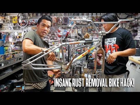 Shop Owners INSANE Bike Rust Removal Hack Part 2!