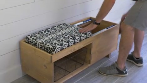 Why building your own storage bench is easier than you think