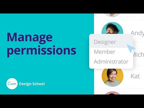 Manage permissions