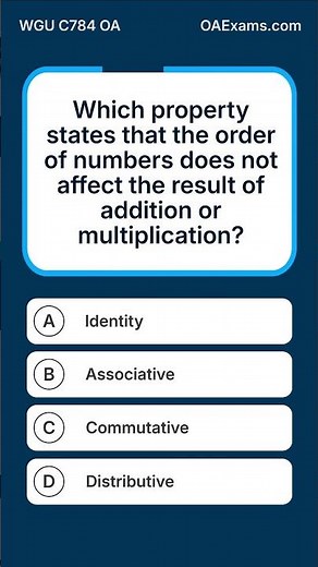 Crack It in Seconds! ⚡ Smart Trick for WGU C784 OA Questions