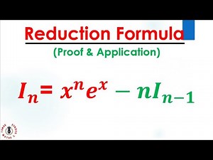 Mastering Integration: Deriving and Applying the Reduction Formula Step-by-Step