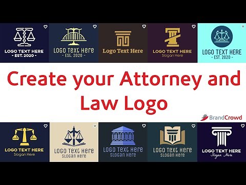 Attorney and Law Logo Maker
