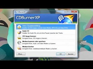 Programmvorstellung - CDBurnerXP