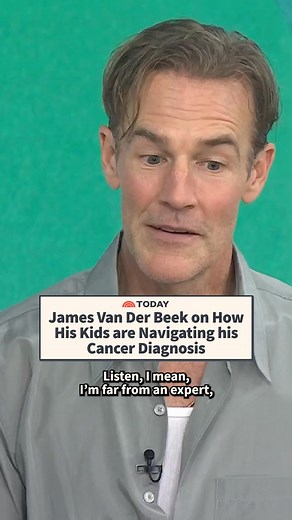 Actor James Van Der Beek opens up about how his kids are navigating their dad's illness. "Your journey is their journey," he says. “Our approach was just to be as honest as possible." | Today Show