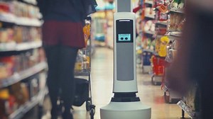 3.9K views · 110 reactions | 'Simbe Robotics' designed a robot named Tally that helps grocery stores monitor their stock. Not only can the device make sure that grocers know when they are running low on certain items, but it can also suggest ways to improve store performance. | Technology Innovation | Facebook
