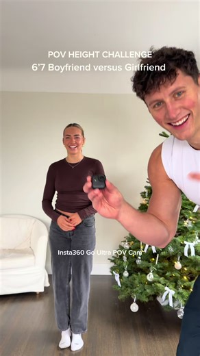 Tag that short person in your life 😂 You can film this POV too with the @insta360 official Go Ultra POV Cam! Use Code Brian to enjoy a free gift for the first 10 orders! #insta360 #insta360goultra #vloggingcamera #giftguide #shortpeopleproblems
