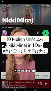 ✨10 Milluon Unfollow her in 1 Day✨& Minaj Deletes Her Account #nikiminaj #celebritynews