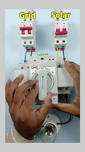 Single Phase Automatic Transfer Switch (ATS)