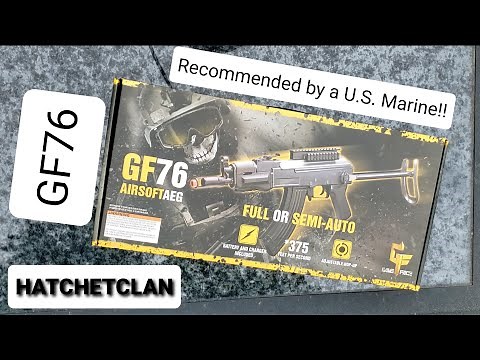 Airsoft Review Gameface GF76 - Recommended by U.S. Marine!!