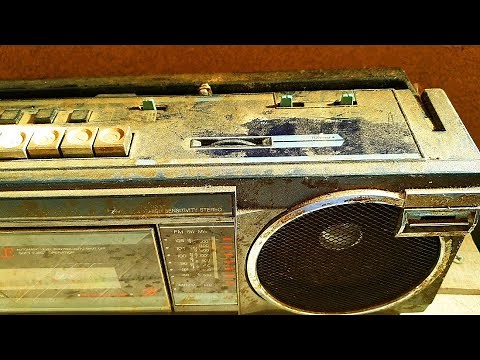 Restoring Most Dirty and Filthy Cassette Recorder | Learn how to do restoration