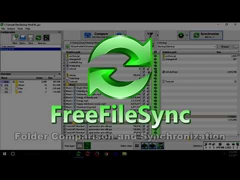 FreeFileSync: Folder Comparison and Synchronization