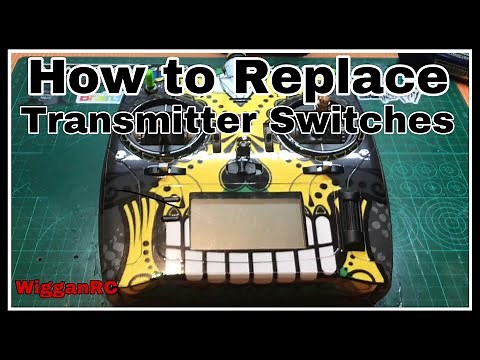 How to Replace Transmitter Switches on Spektrum DX6