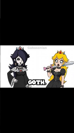 Movie Peach and Rosalina become GOTH BADDIES - The Super Mario Galaxy Movie
