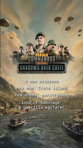 First #CommandosOrigins DLC is coming! 🔥