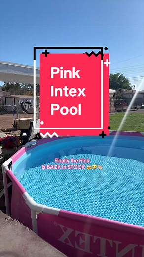Pink Intex Pool: Easy Setup & Perfect for Families