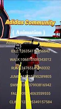 NEW!! SECRET ANIMATION PACK (ADIDAS COMMUNITY) In Brookhaven ID/CODES - Roblox #brookhavenRp #Roblox