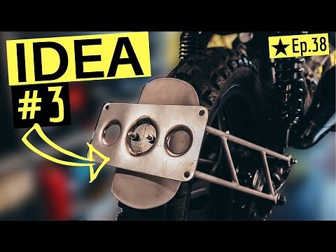 3 ways to fit a Licence Plate to a Motorcycle, Ep.38