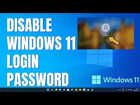 How To Remove Password From Windows 11 | How to Disable Windows 11 Login Password
