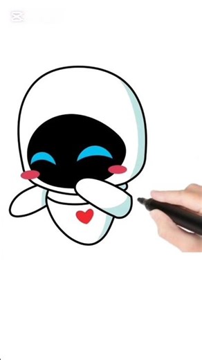 How to Draw Mini Robot Friend 🤖 | Easy Cartoon for Kids