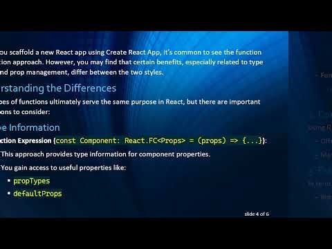Choosing Between Function and Arrow Function in React Components with TypeScript