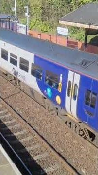 Class 158 diesel of Northern Rail stopping at Hessle for Hull #train #railway #trainspotting