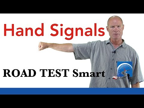 How to Use Hand Signals For a Driver's License Test