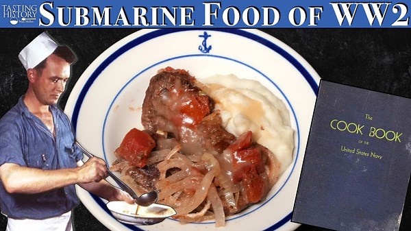 Eating Aboard a US Submarine During WW2