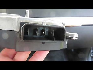 2008 SAAB 9-3 HVAC Blower fan does not turn on at any speed. Replace HVAC blower control module.