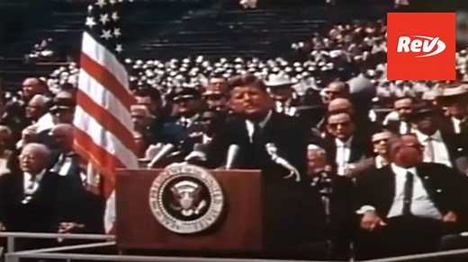 JFK "We Choose to Go to the Moon" Speech Transcript | Rev