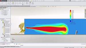 41K views · 1K reactions | See warrior-engineer Johnny Snow take on dragon fire with support from SOLIDWORKS Flow Simulation. Then take what is yours with CAD and CFD! | SOLIDWORKS | Facebook