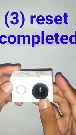 How to Reset Yi Action Camera || How to Reset Yi Action Camera wifi password || yi action camera