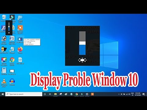 Brightness Not Working In Windows 10 | Laptop Brightness Control Not Working Windows 10 | Hp Laptop