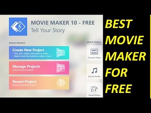 Movie maker 10 full tutorial in Hindi 2020 | Best Movie maker for windows | Windows movie maker