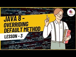 Default and Static Methods In Interface Java 8 | Overriding Default Method In Java |Java 8 Tutorial