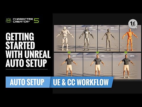 Getting Started With Unreal Auto Setup | CC & UE Workflow Tutorial
