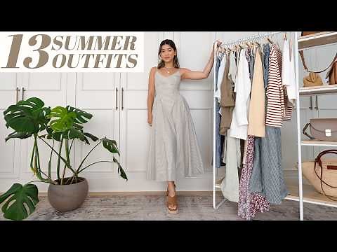 SUMMER LOOKBOOK | 13 Summer Outfit Ideas, Cute and Casual Outfits for hot weather!